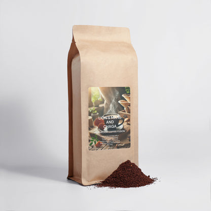 Mushroom Coffee Fusion - Lion’s Mane & Chaga 16oz